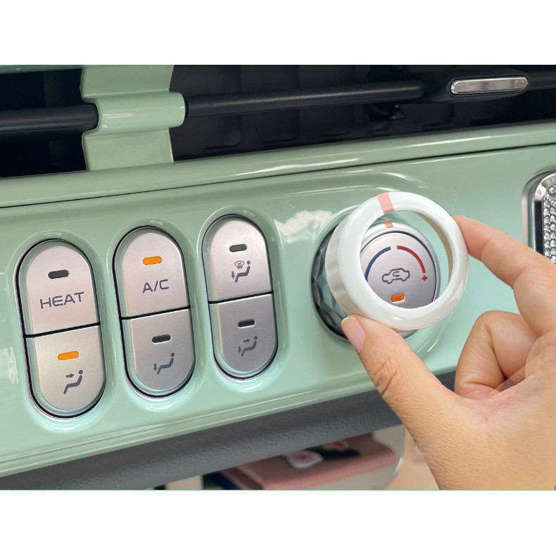 สติ๊กเกอร์ตกแต่งแหวนหัวเกียร์ เครื่องปรับอากาศ CHANGAN LUMIN สติ๊กเกอร์ติดรถ LUMIN ชุดแต่ง LUMIN อุป