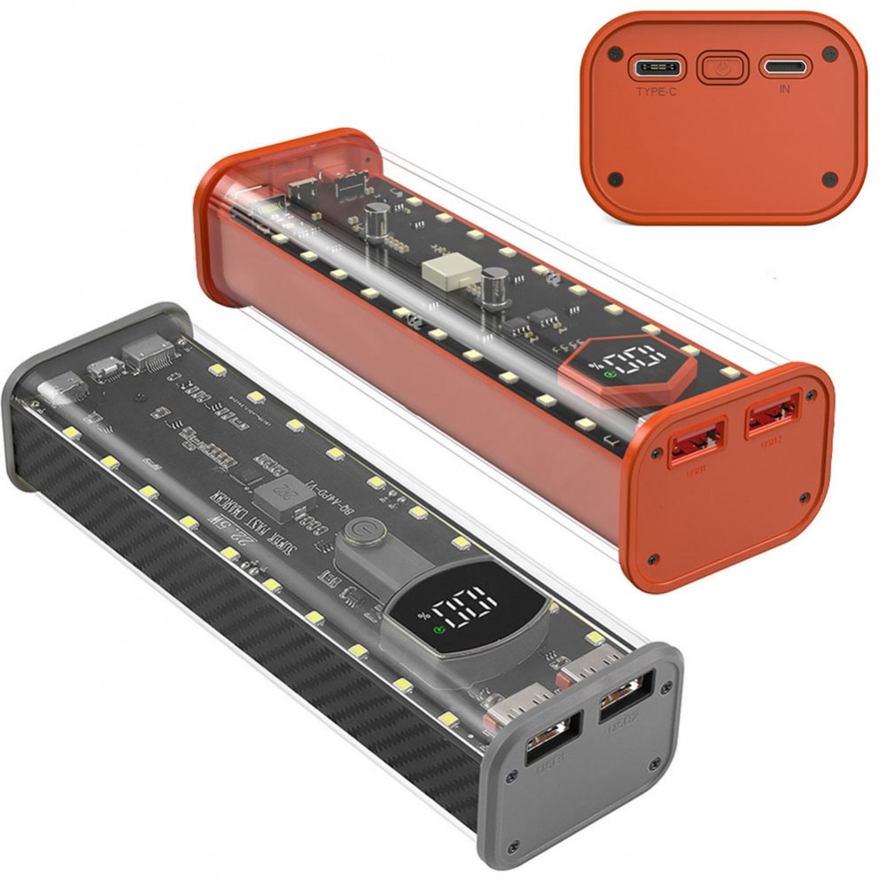 21700 Battery Case Correct Battery Polarity สําหรับสมาร์ทโฟนและแท็บเล็ต