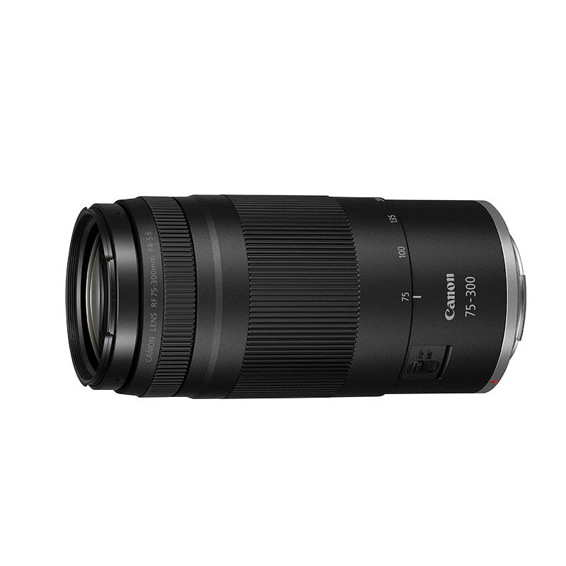 Canon RF75-300mm F4-5.6 เลนส์ไมโครเดี่ยวเต็มเฟรมเลนส์ซูม Telephoto 75300