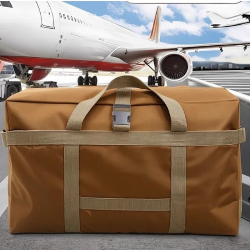 กระเป๋าเดินทาง 600D ผ้าออกซ์ฟอร์ด กันน้ํา ใบใหญ่ แบบพกพา 70*35*48cm ใส่เสื้อผ้า เหมาะสำหรับการเดินทางไกล - รูปที่ 6