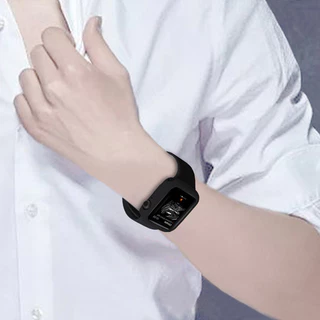 กรณีฝาครองซิลิโคนยางนุ่ม for Smartwatch Apple Watch Ultra SE 3 2 Iwatch Series 11 10 9 8 7 6 5 49 46 42 45 41 44 40 38mm