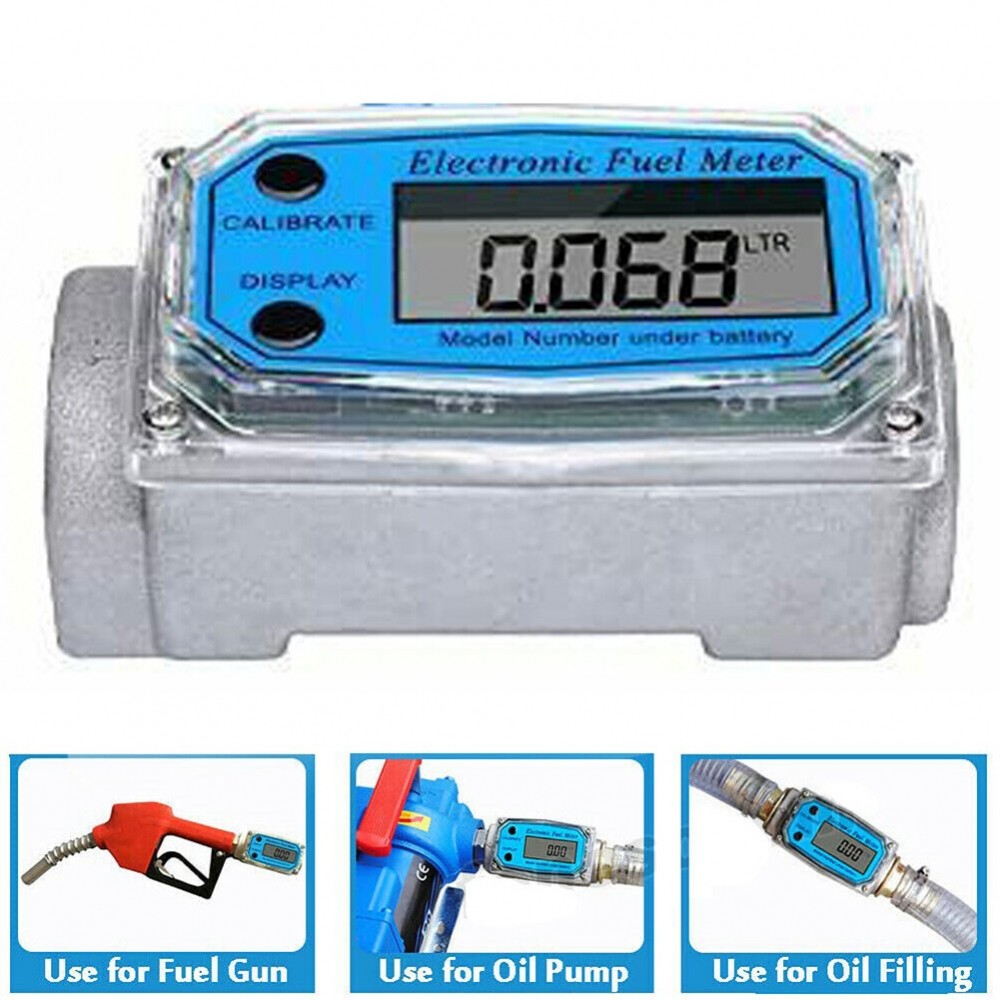 Turbine Flow Meter 1.5\\\" NPT 1\\\" NPT -10°C ~ +60°C 1.5\" NPT 2\" NPT Durable