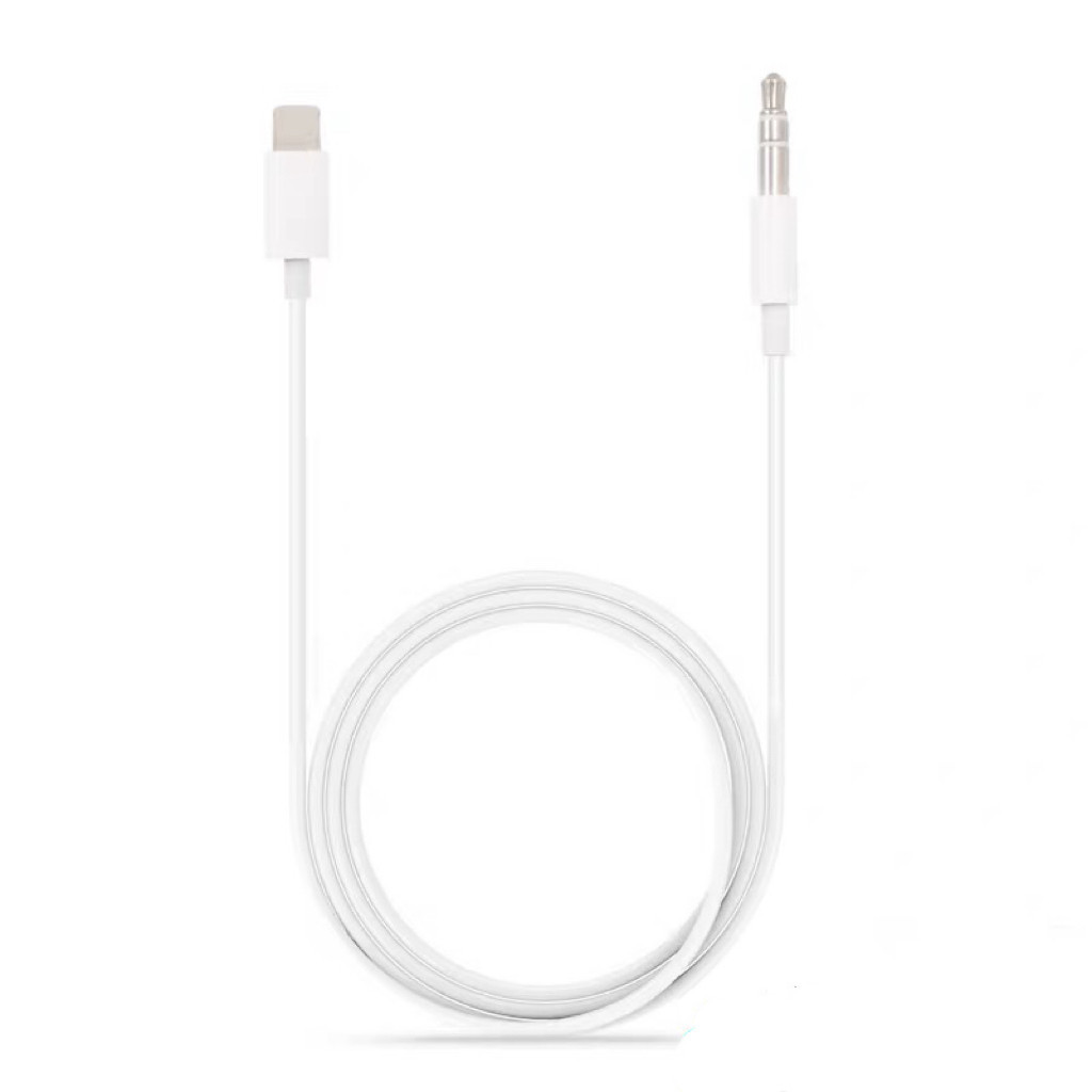 สาย Aux Audio แจ็คสายไฟ สำหรับ iPhone 3.5มม.สาย Aux ลำโพงอะแดปเตอร์หูฟังสำหรับ