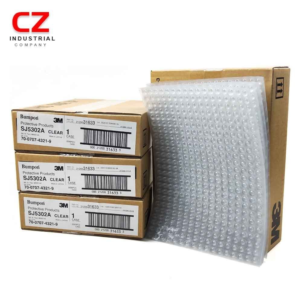 อนุภาคยางอิเล็กทรอนิกส์กันกระแทกแผ่นเท้าสินค้าแผ่นเท้าแผ่นกันลื่นกาวในตัวตู้แชสซีเฟอร์นิเจอร์ 3MSJ53