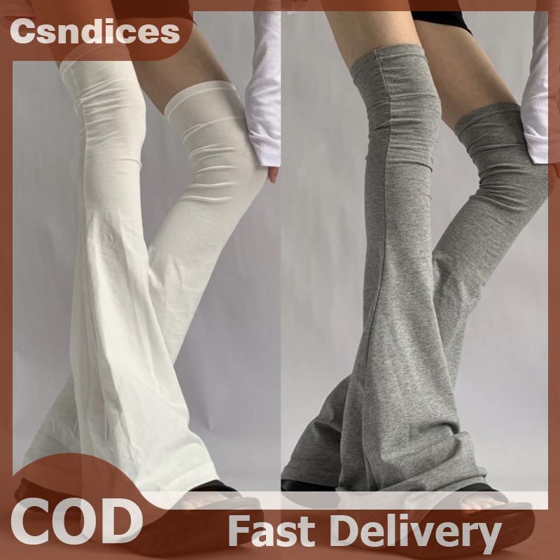 ถุงน่องความยืดหยุ่นแบบกว่าเข่า สไตล์ Y2K และญี่ปุ่น เหมาะสำหรับ Femboy