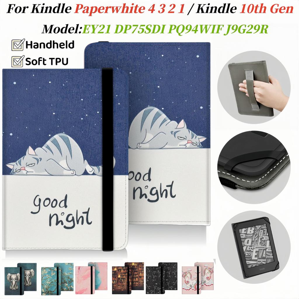 สําหรับ Paperwhite 4 3 2 1 Kindle 10th 8th 7th 6th 5th Gen 6.0 EY21 DP75SDI PQ94WIF J9G29R SY69JI แฟ
