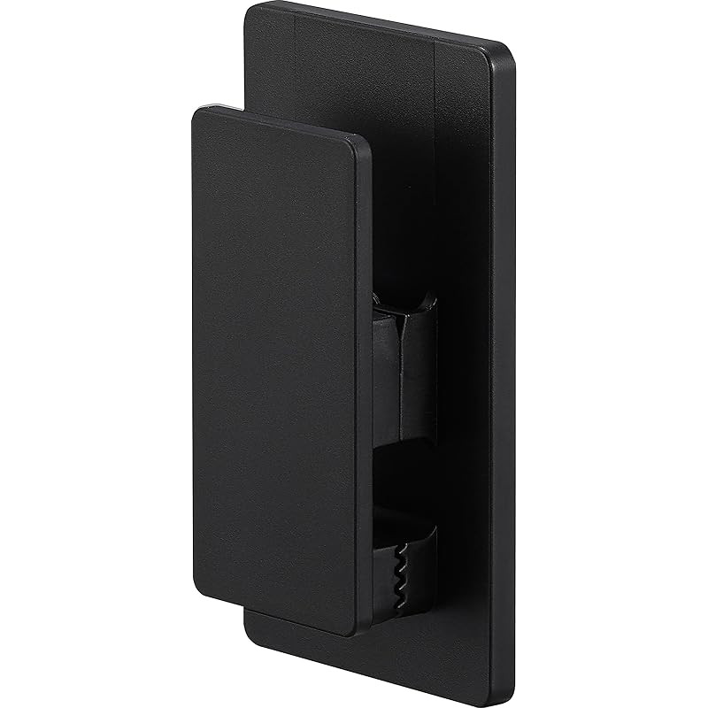 Yamazaki Magnetic Clip Set (2 Pcs) - White/Black, Tower Design, Easy Installation, Kitchen Storage S