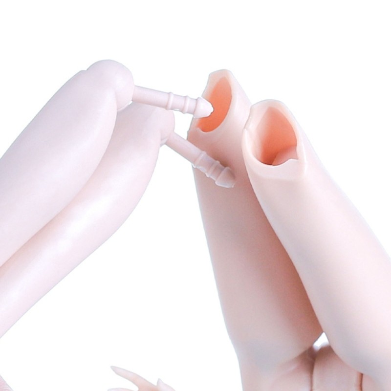 XGB Professional 30 ซม.Poseable Mannequin Body ข้อต่อยืดหยุ่นและ Stable พลาสติกก่อสร้าง Nude ตุ๊กตาสําหรับ Collecto - รูปที่ 3