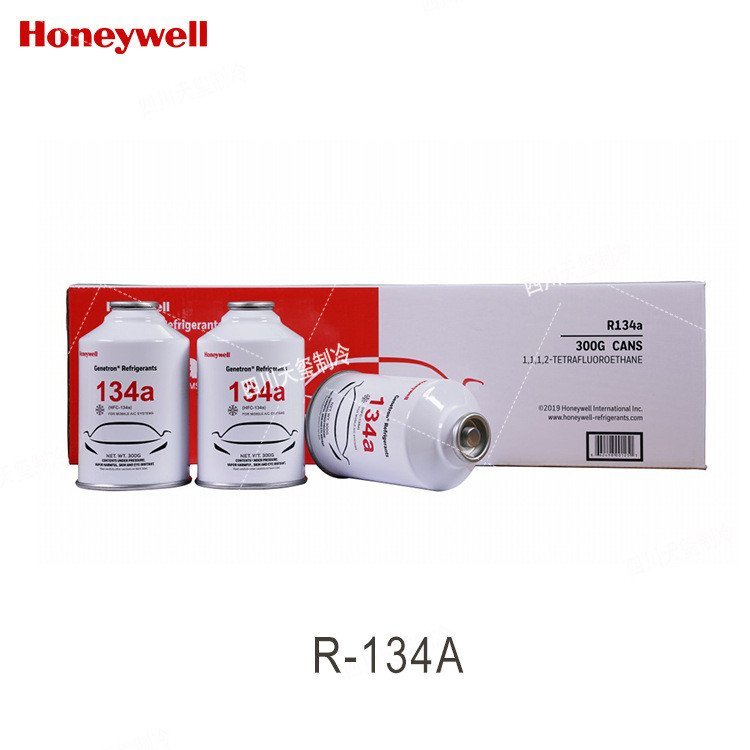 R134a การฟังการติดตั้งแหล่งจ่ายไฟเครื่องปรับอากาศหล่อเย็นรถยนต์ r134a Coolant Cooling Honeywell Fluo