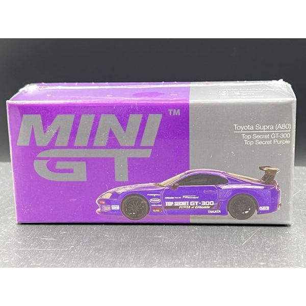 MINIGT Toyota Supra (A80) Top Secret GT-300 Top Secret Purple