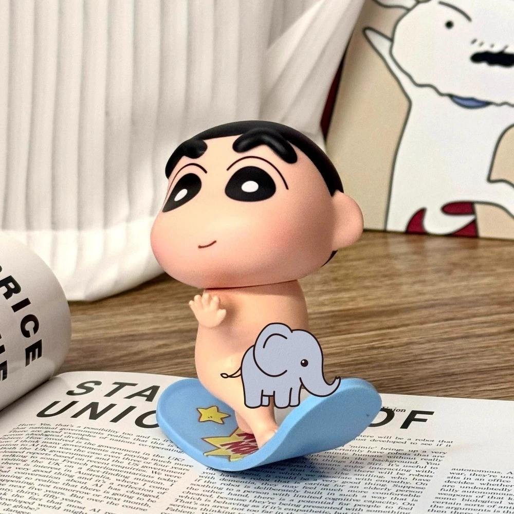 💥 จัดส่งจากประเทศไทย 💥Crayon Shin-chan Surfing คอสเพลย์ Bathe Action รูปอะนิเมะ COD สต็อกตุ๊กตาของเล่นสําหรับของขวัญเด็กคอลเลกชันเครื่องประดับรถบ้านเค้กตกแต่ง Gacha thumbnail 5