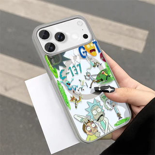 แม่เหล็ก 🛰เคสใสกันกระแทกลายน่ารัก🛰ไอโฟน17Air 11 12 13 14 15 16 17 PROMAX 17 16 15Pro 16 15 14PLUS 8 7Plus XR X XS XSMAX