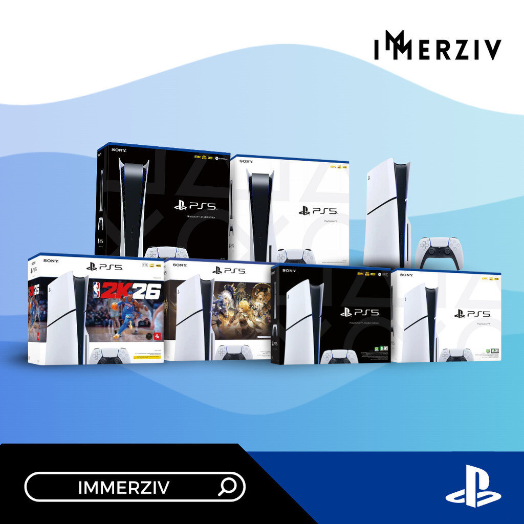 (พร้อมส่ง) PLAYSTATION 5 CONSOLE (VERSION NORMAL/SLIM) (มือ1) (ประกันศูนย์ไทย) (เครื่องเกม)