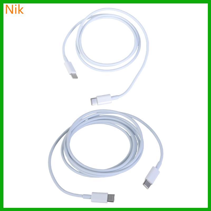 บ.ลค.ต.ศ. Type C to Type C Charger Cable 27W Fast Charging Cable 1m 2m สายชาร์จ he