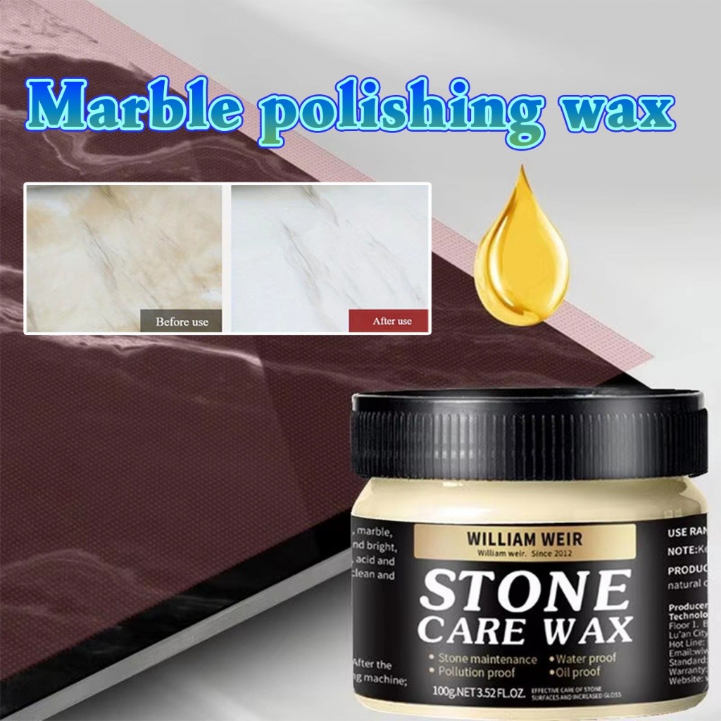130g ขี้ผึ้งขัดเคลือบพื้นหิน Stone polishing wax แว็กซ์เงาขัดหิน กาวขัดหิน กันน้ํา อเนกประสงค์ - รูปที่ 4