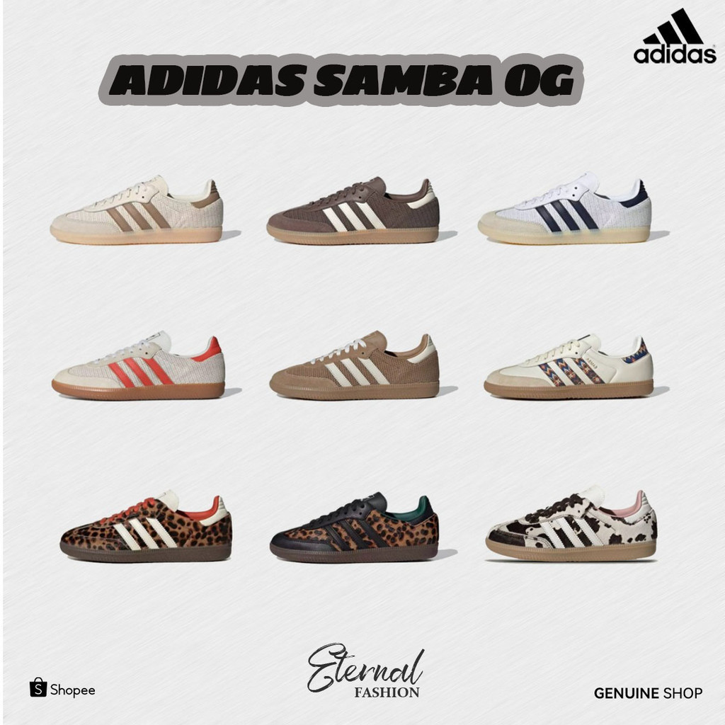 ️ Adidas originals SAMBA OG แท้100% (JI3185/JH5633/IG1379/IG1380/JI3184) สำหรับทั้งชายและหญิง รองเท้