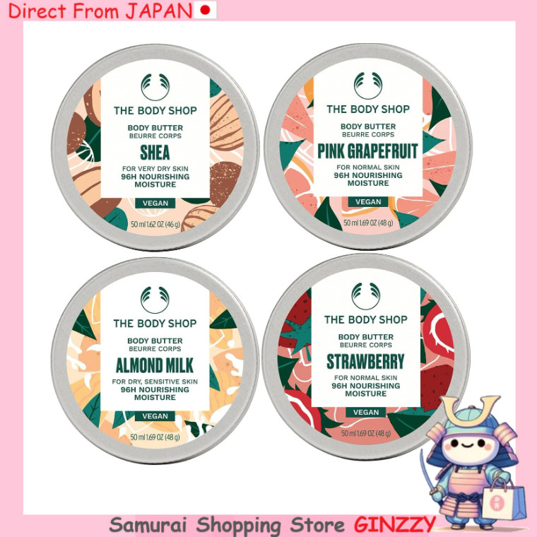 THE BODY SHOP บอดี้บัตเตอร์ 50มล. ญี่ปุ่น ผลิตภัณฑ์ดูแลผิว