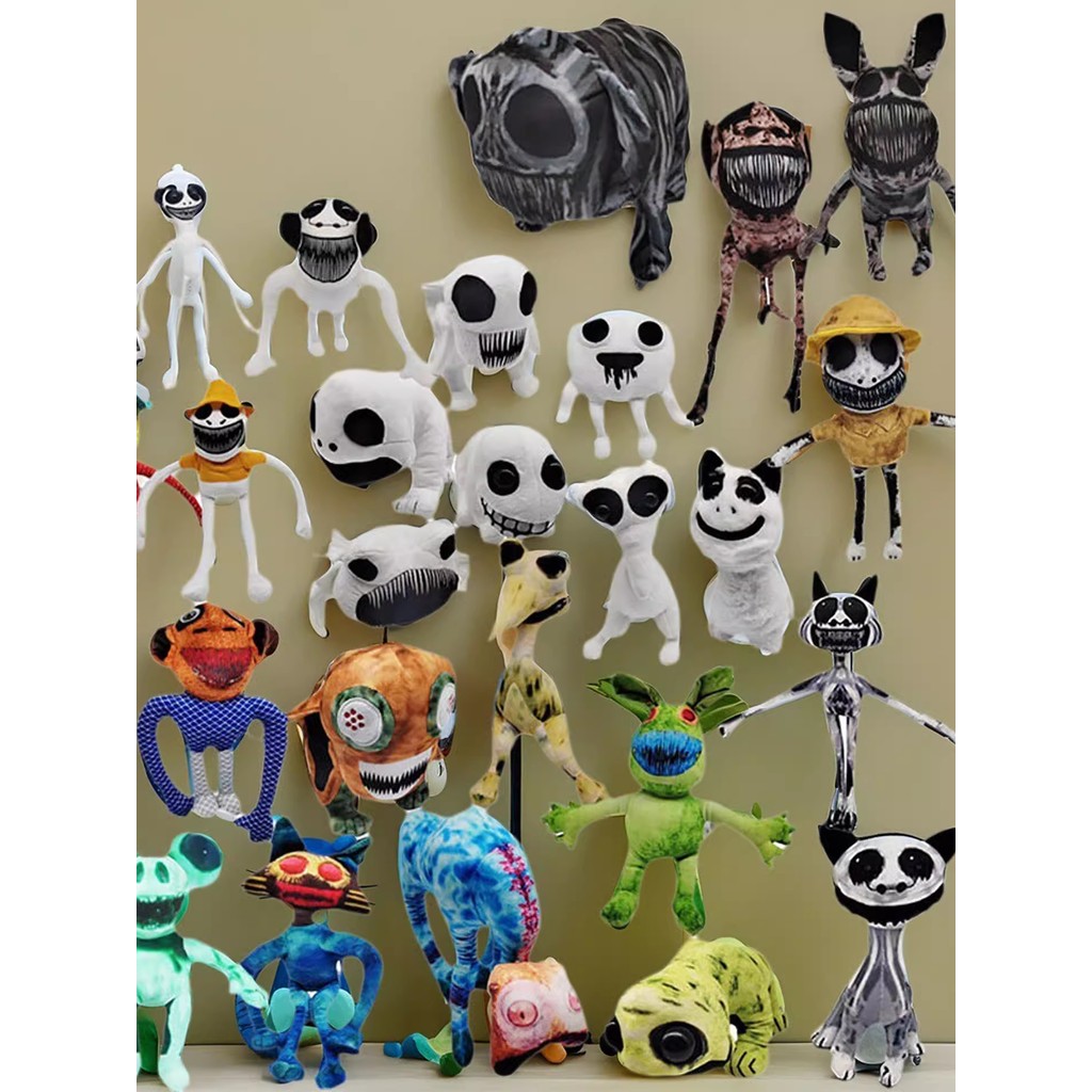 zoonomaly robox ของเล่น ตุ๊กตาของเล่นตุ๊กตาสวนสัตว์ผิดรูปหมอนตุ๊กตาเกมอะนิเมะของขวัญอุปกรณ์ต่อพ่วงกา