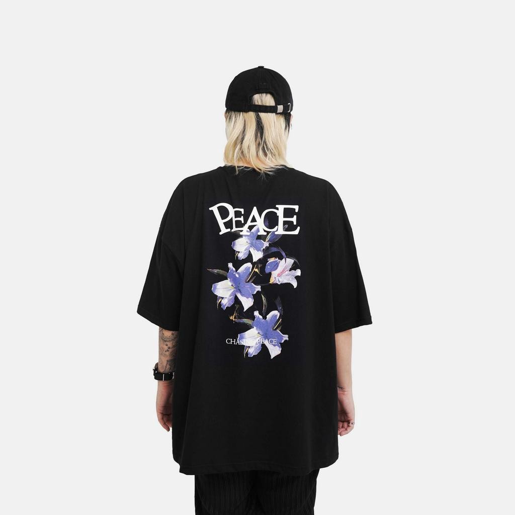 TAGGED - เสื้อยืด Chasing Peace Oversize Bloom