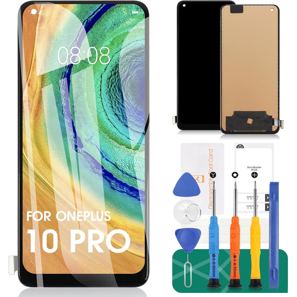 TFT สําหรับ Oneplus 10 Pro เปลี่ยนหน้าจอสําหรับ Oneplus 9 Pro LCD Digitizer ชุดซ่อมสําหรับ Oneplus 1