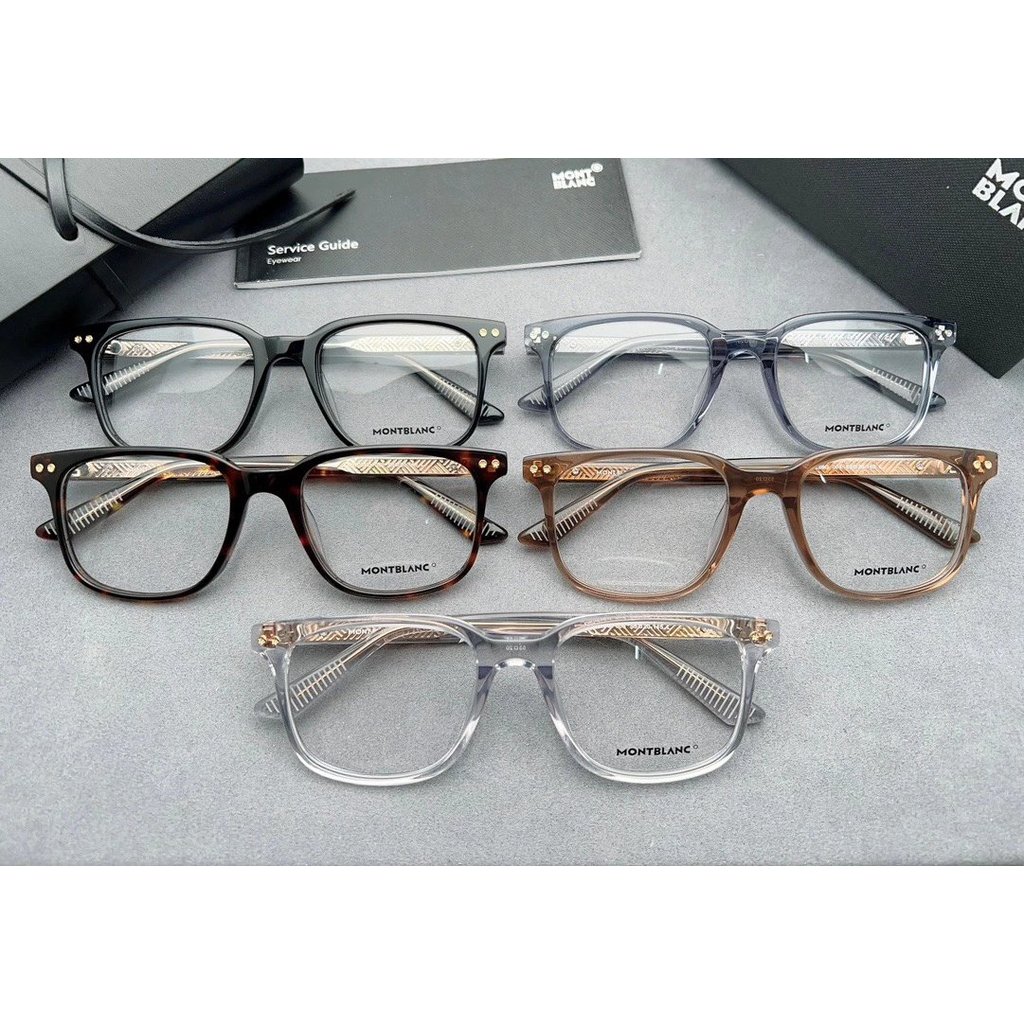 [สั่งซื้อต้นฉบับ] Wanbao L รุ่นใหม่ MB0256O Acetate กรอบแว่นตาแว่นตากรอบสีดําธุรกิจ Casual กรอบแว่นต