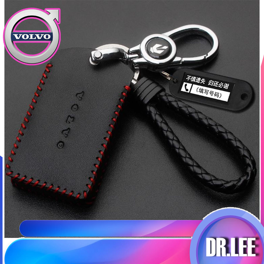 [READY]VOLVO EX30 Leather Surface Key shell volvo ex30 Half-pack Key Case Car Smart Key Protection B