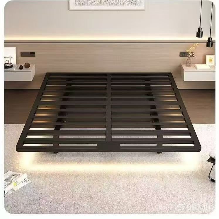 B & B B ข้างเตียง Suspension เตียงคู่โครงเหล็ก Simple Iron Hotel Abnormal การเข้ารหัสหนา Apartment I