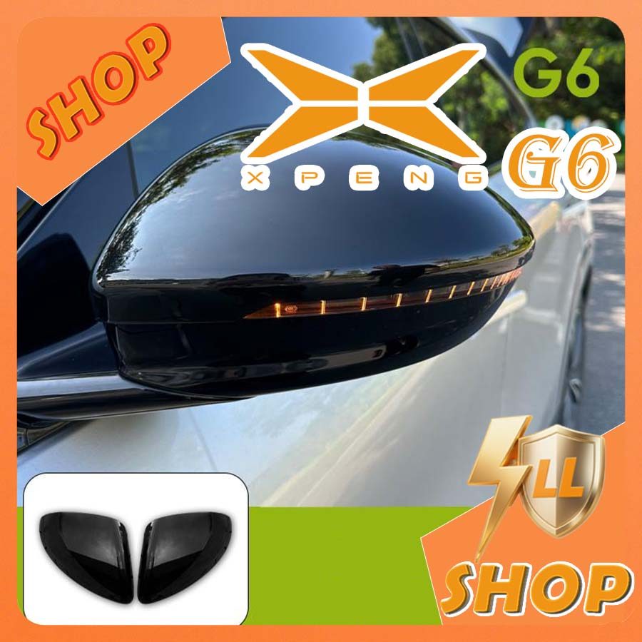 [READY]XPENG G6 Rearview Mirror Protective Cover Body Kit XPENG G6 EV Car Decoration Accessories D21