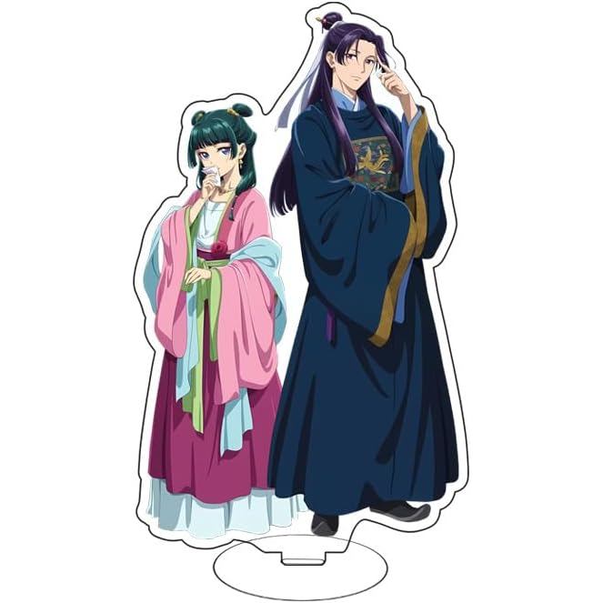 Maomao Figure Anime Apothecary Diaries Merch Jinshi Figure Acrylic Stand Desktop Ornament (1)
