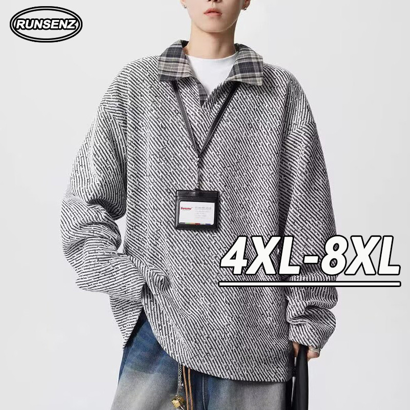 เสื้อกันหนาวแขนยาวสไตล์เกาหลี สำหรับผู้ชาย สวมใส่ง่ายและสบาย