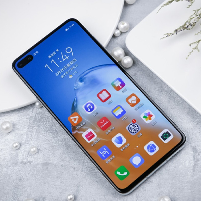 Huawei/Huawei P40 5G มือที่สอง P40pro Kirin 990 Leica โทรศัพท์มือถือสามกล้อง p40 สินค้าของแท้