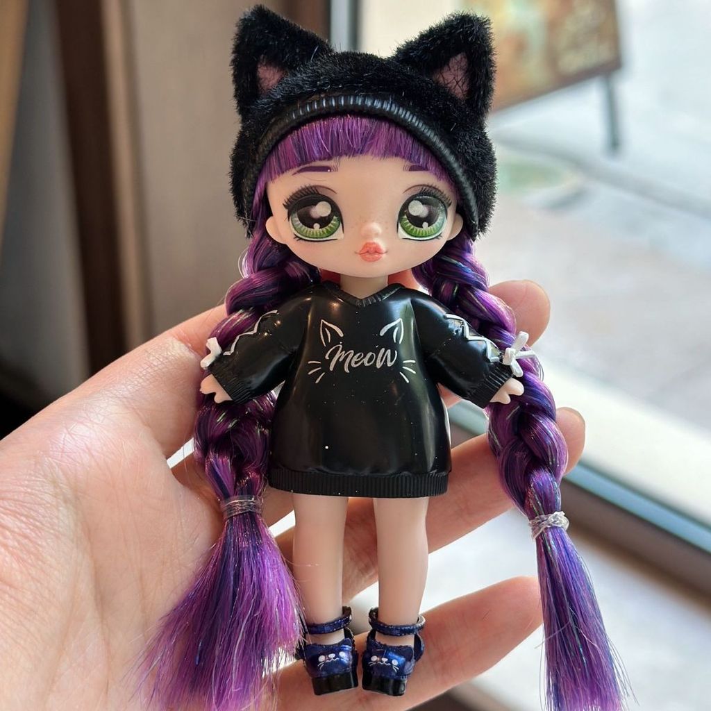 ของแท้ nanana Nana Mini Surprise Doll Girl Play House ของเล่นตุ๊กตาเทรนด์แฟชั่นเปลี่ยนได้