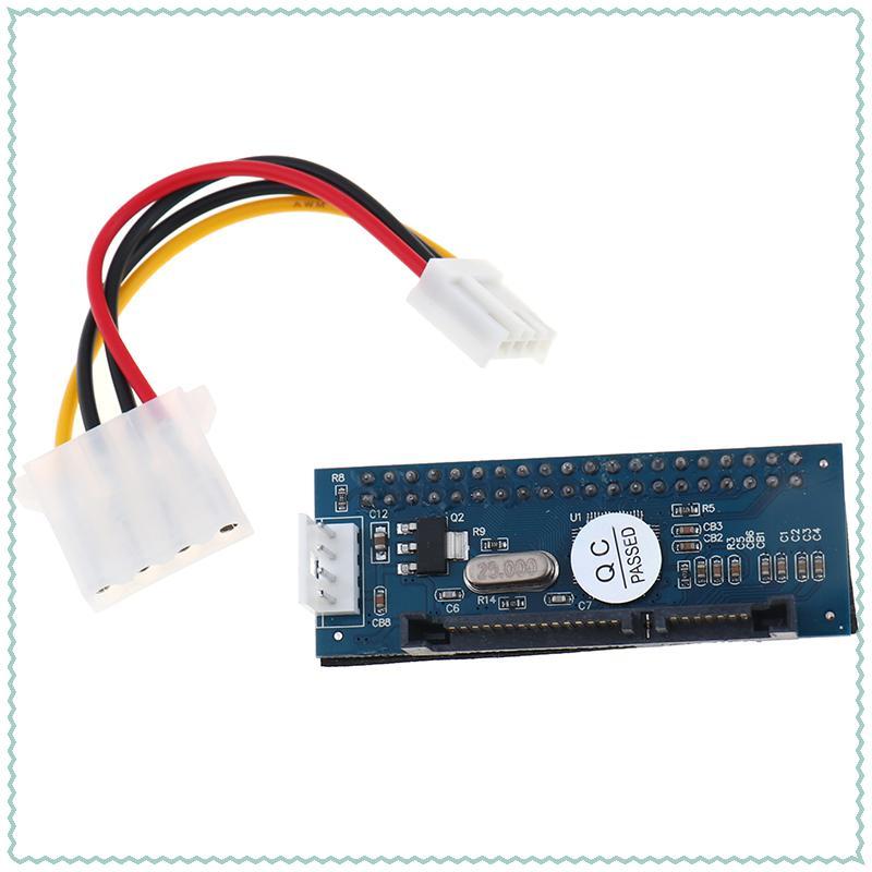 นายใครใครใคร คอเต่าโลโก้โลโก้โลโก้เดิม 3.5 HDD IDE/PATA to SATA Converter Card Adapter สําหรับ IDE 4