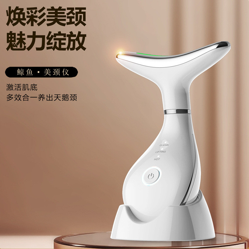 ใหม่สีแสงคออุปกรณ์ความงาม Lightening คอเส้นนวดหน้า Micro-Current คอยกกระชับอุปกรณ์ความงาม F2SP