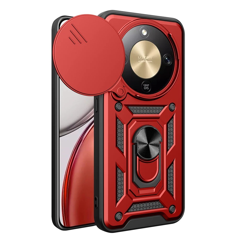 ใหม่เคสโทรศัพท์ Honor X9D X7D X5C PLUS ปกหลังรถพับวงเล็บโลหะเลื่อนกล้องป้องกัน Hard กันกระแทกสําหรับ