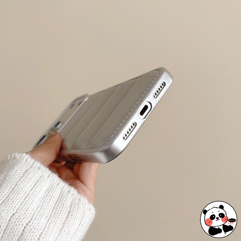 ลงแจ็คเก็ตปลอกสําหรับRealme C75 C75X C73 C67 C65 C65S C63 C61 C55 C53 C51 C51S 5G 4Gน่ารักหรูหราฤดูหนาวสีลูกกวาดกันกระแทกกรณีโทรศัพท์นุ่ม - รูปที่ 2