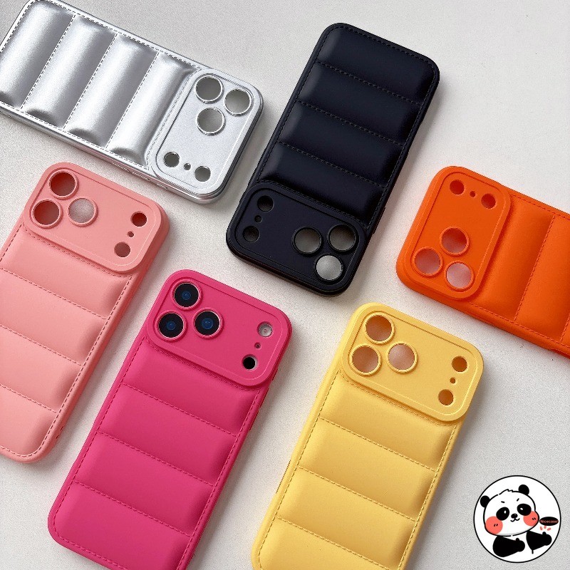 ลงแจ็คเก็ตปลอกสําหรับRealme C75 C75X C73 C67 C65 C65S C63 C61 C55 C53 C51 C51S 5G 4Gน่ารักหรูหราฤดูหนาวสีลูกกวาดกันกระแทกกรณีโทรศัพท์นุ่ม - รูปที่ 6