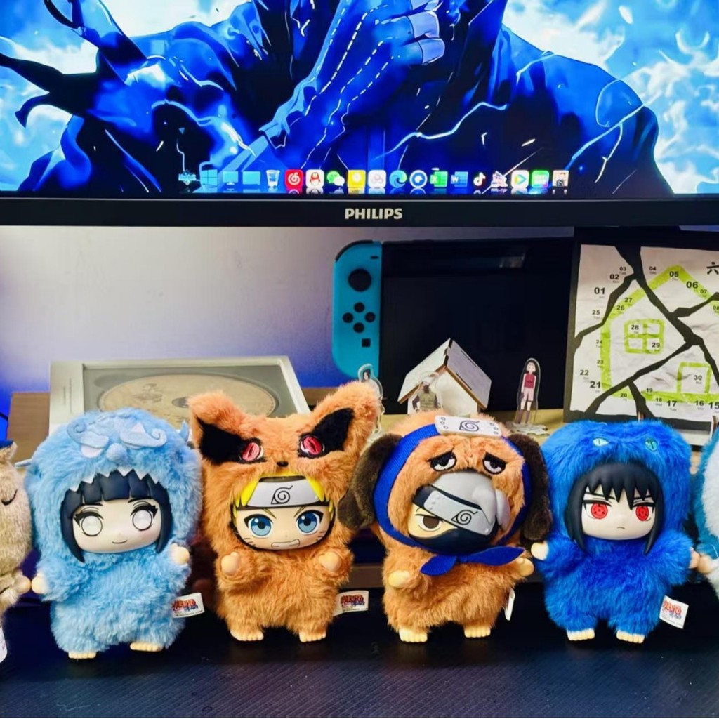 TOPTOY Naruto Shippuden - Mystery Box ตุ๊กตาสัตว์น่ารัก สำหรับสะสมและเป็นของขวัญ