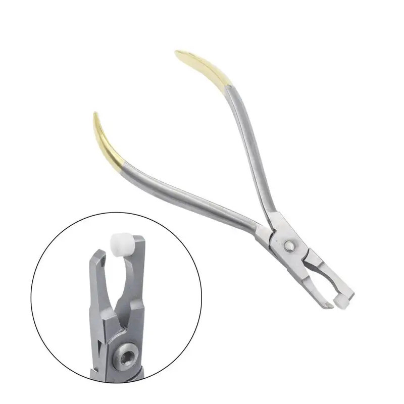 Dental Orthodontic Band Removing Plier Bracket Remove Forcep Dental Orthodontic Remover Instrument L