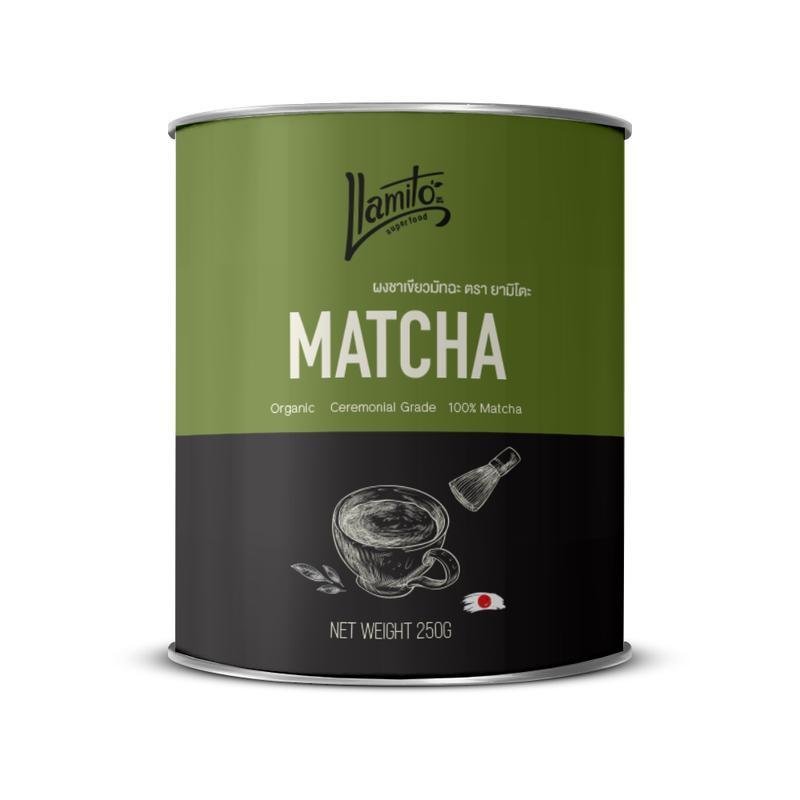 Llamito ผงมัทฉะ ออร์แกนิค (Organic Matcha Powder) ขนาด 250g