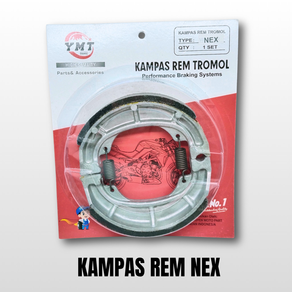 ผ้าเบรคหลัง Nex (MIN 10)