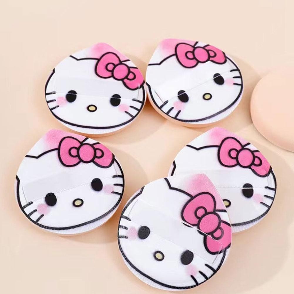 Marshmallow Air Cushion Puff น่ารักการ์ตูน Kt Cat ขนาดใหญ่ Air ผิวน้ําและพัฟนุ่ม F7c5