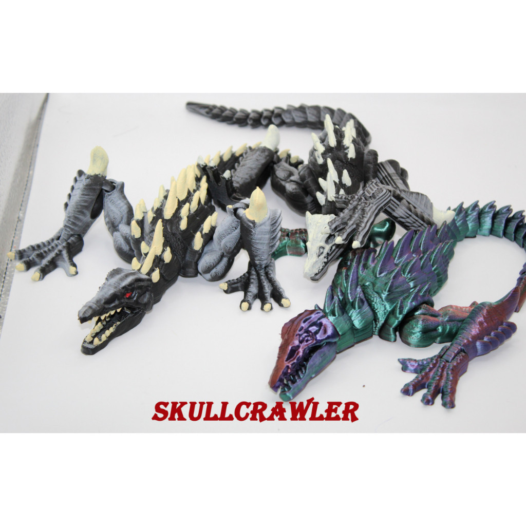 ของเล่นข้อต่อ Cuero Skullcrawler Kong Skull Island