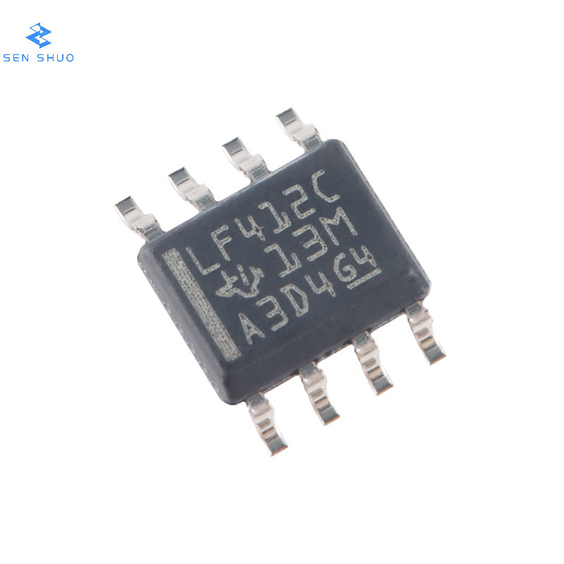 ของแท้ 100% Patch LF412CDR SOIC-8 Dual-Channel JFET Input Operation Amplifier Chip