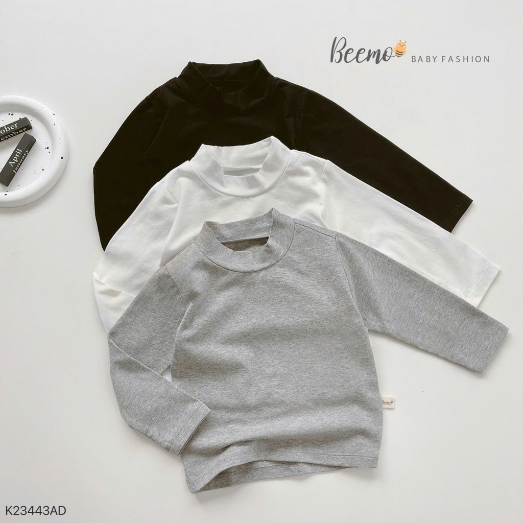 เสื้อแจ็คเก็ตกันความร้อนคอเต่า BEEM สําหรับเด็ก 1-6 ปี วัสดุหนา อบอุ่น กักขังความร้อนได้ดี K23443AD1