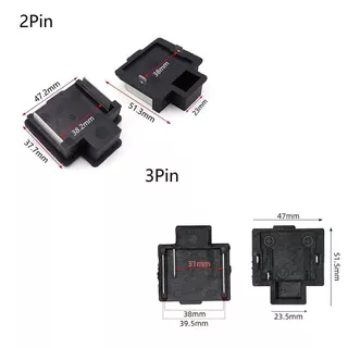 MAKITA ดอร์อฟ3 ขั้วต่อแบตเตอรี่,มัลติฟังก์ชั่2/3เข็มหมุดเทอร์มินัลบล็อก,ของขวัญแบตเตอรี่คลิปเชื่อมต่อเครื่องมือไฟฟ้าอุปกรณ์เสริมแปลงโลหะสําหรับ ดู 21โวลต์