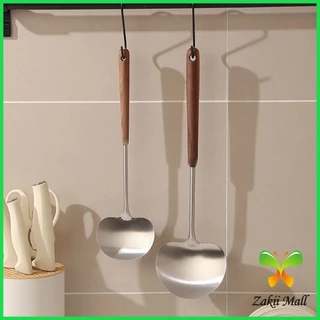 Z.M. ตะหลิว ผัด ทอด ใช้ในครัวเรือน ทำจากสแตนเลส ด้ามหนาพิเศษ แข็งแรงทนทาน Kitchen Spatula