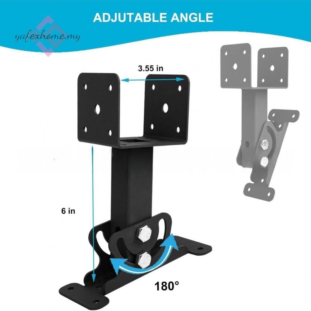 Heavy Duty Bracket Minimalist Aesthetic Integration Robust Pergola Support