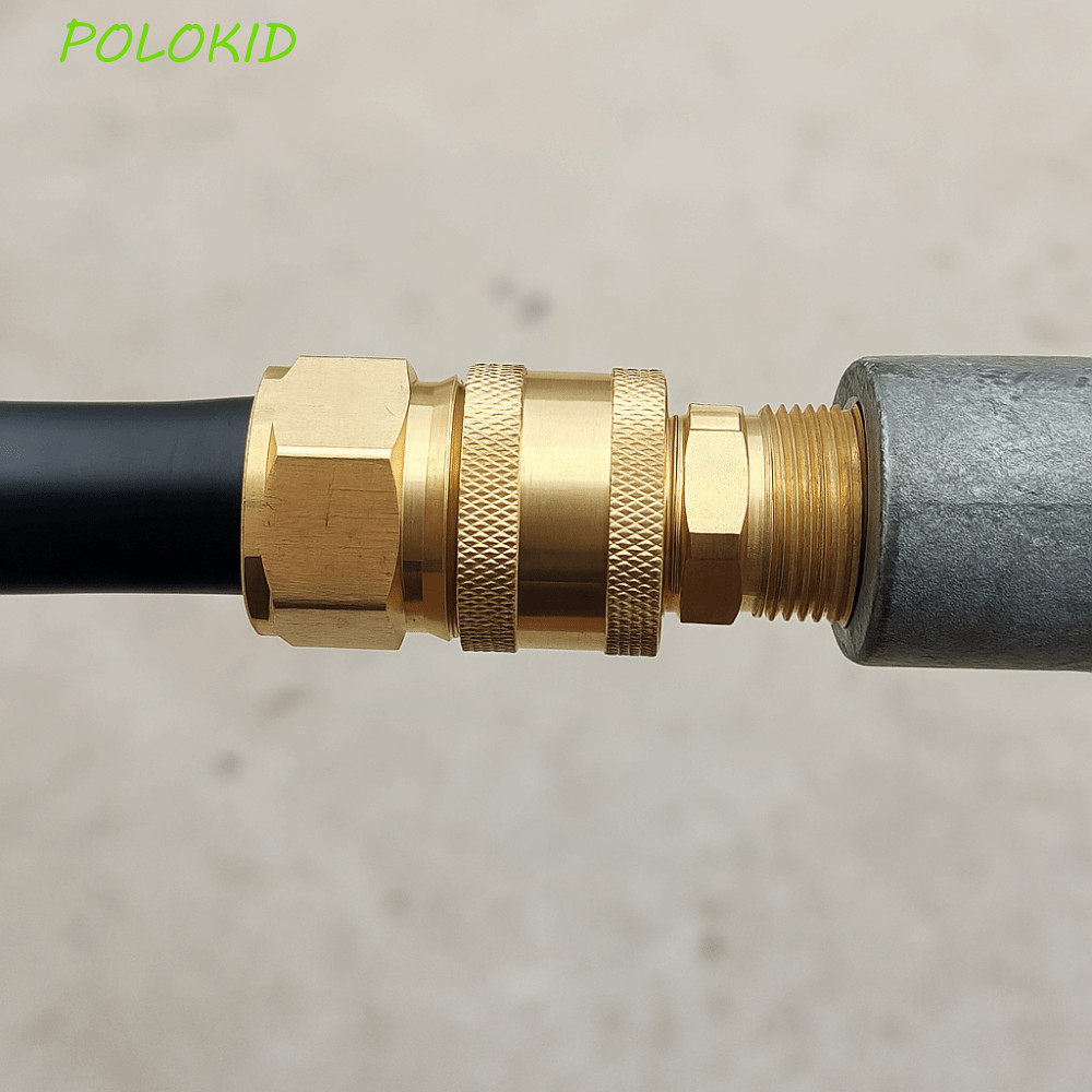 POLOKID Quick Connect Kits, 3/8 M22 14/15 มม.อะแดปเตอร์ชุด,อุปกรณ์แรงดันสูง G3/8 M22 ฟิตติ้งทนทานก่อ
