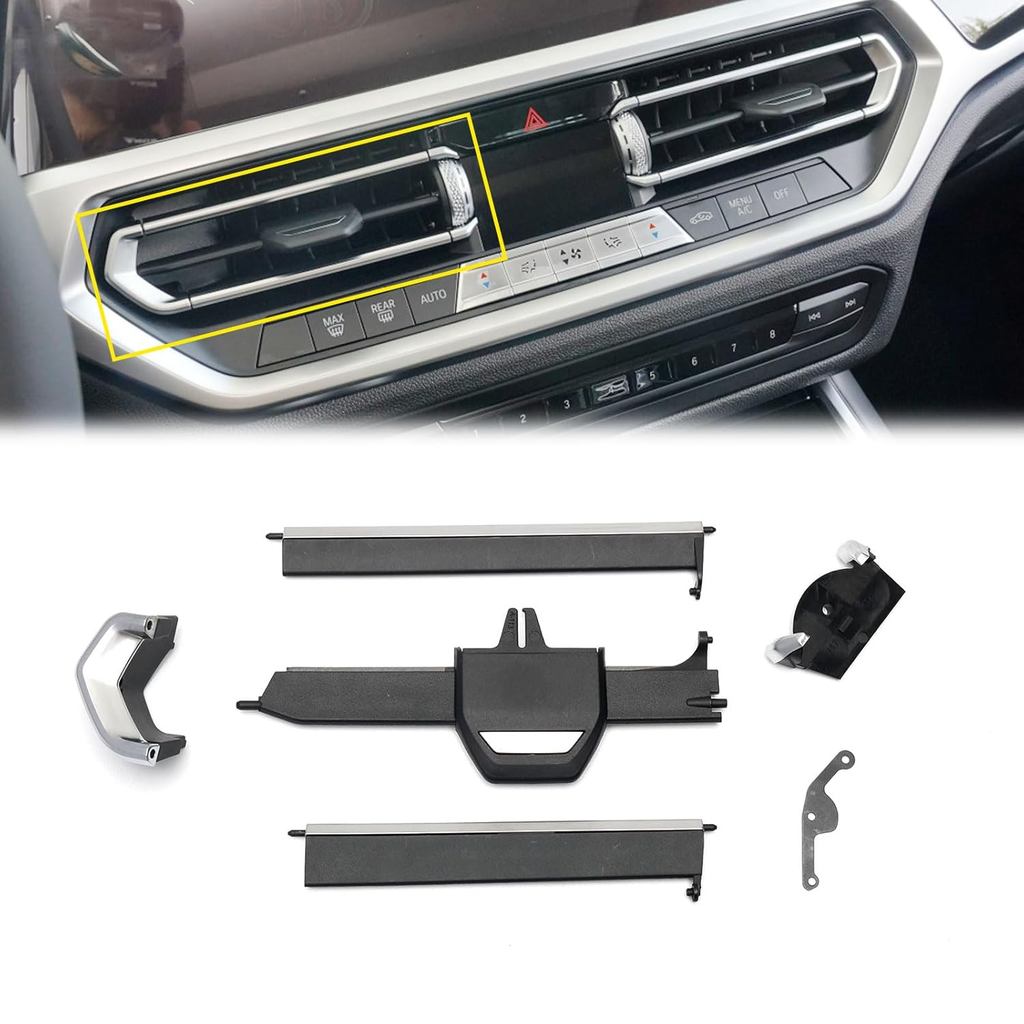 A/C Air Vent คลิป Tab ชุดซ่อมสําหรับ BMW X5 G05 30dX 30iX 40iX M50dX(2019-2023) /X6 G06 (2020-2023)/